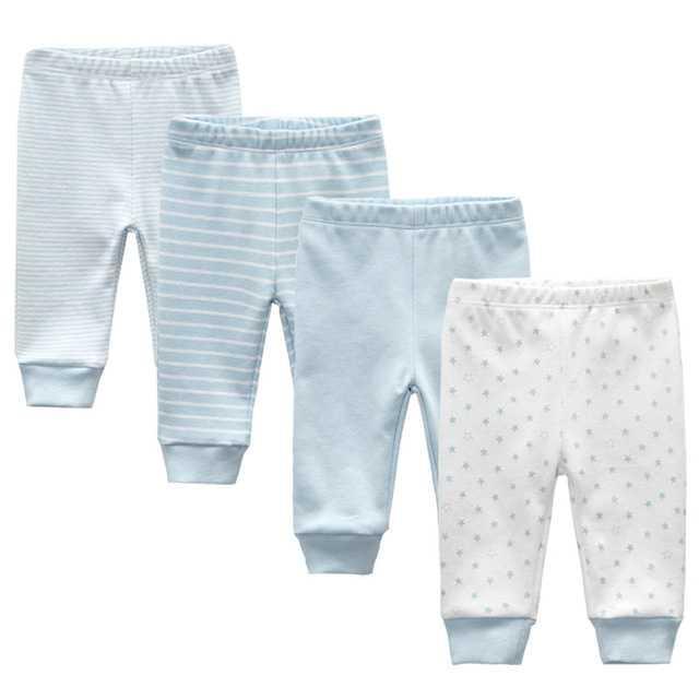 Baby Girl 4-Pack Cotton Pants