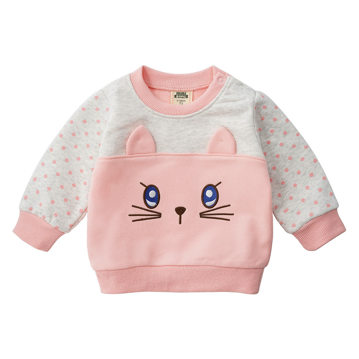 Baby Girl Cat Sweatshirt