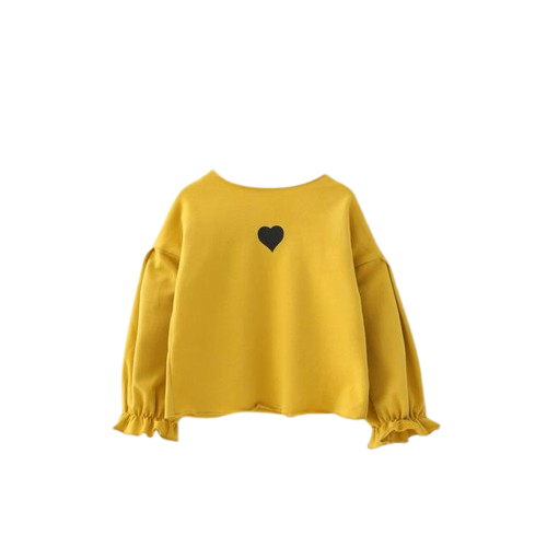 Baby Girl Puff-Sleeve Shirt