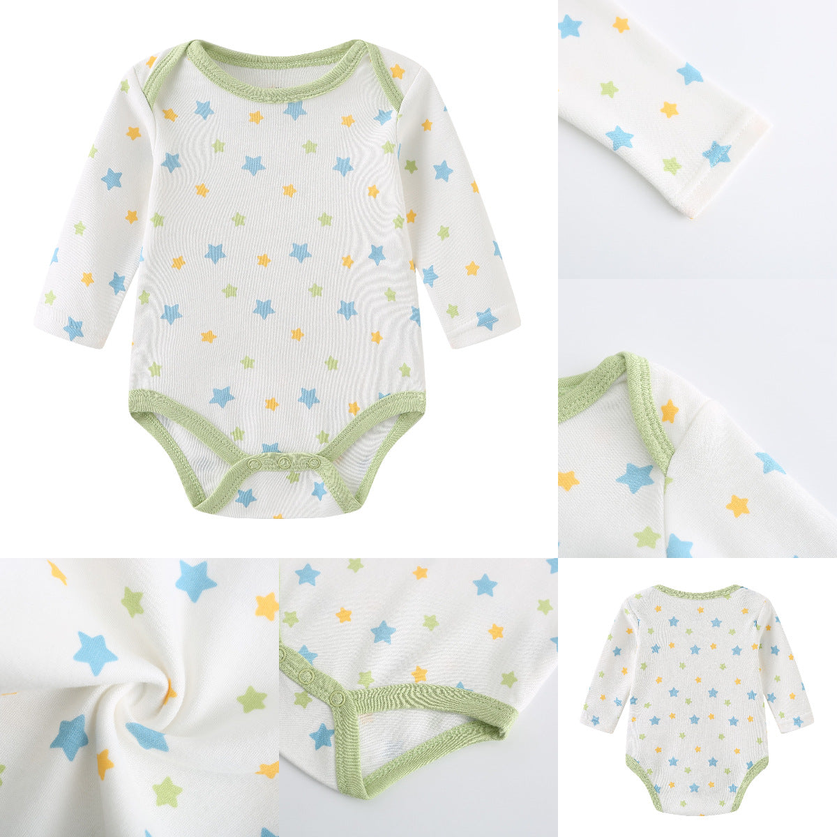 3er-Pack Langarm-Bodys für Babys (J)