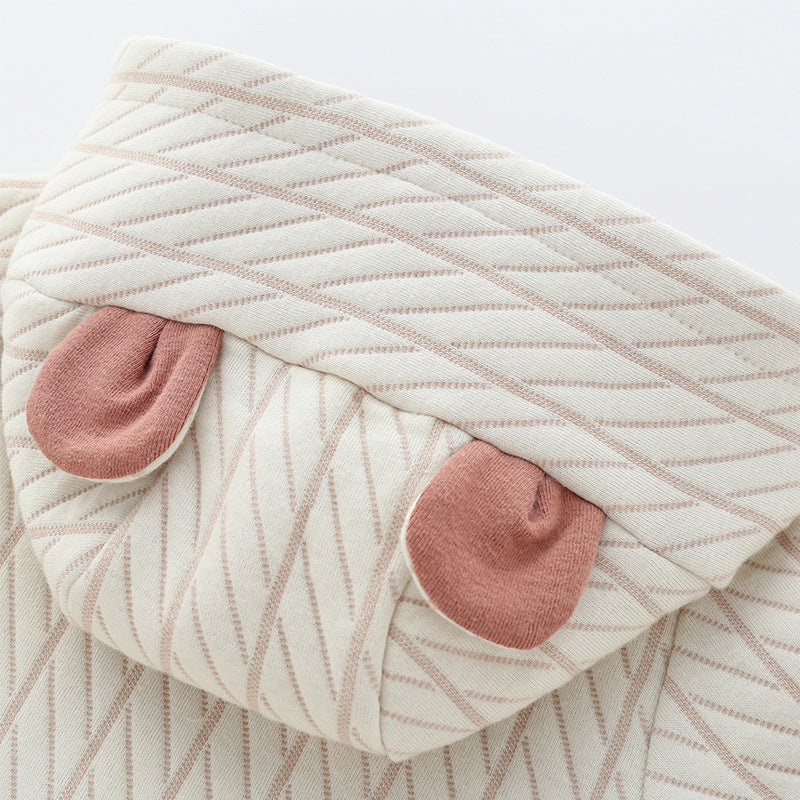 Baby Boy Hooded Jumpsuit