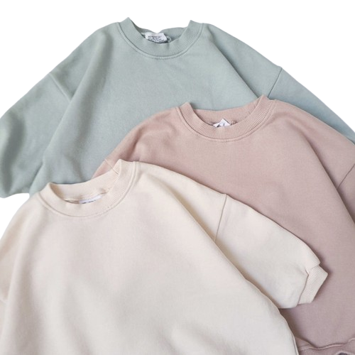 Baby Boy Loose Sweater Bodysuit