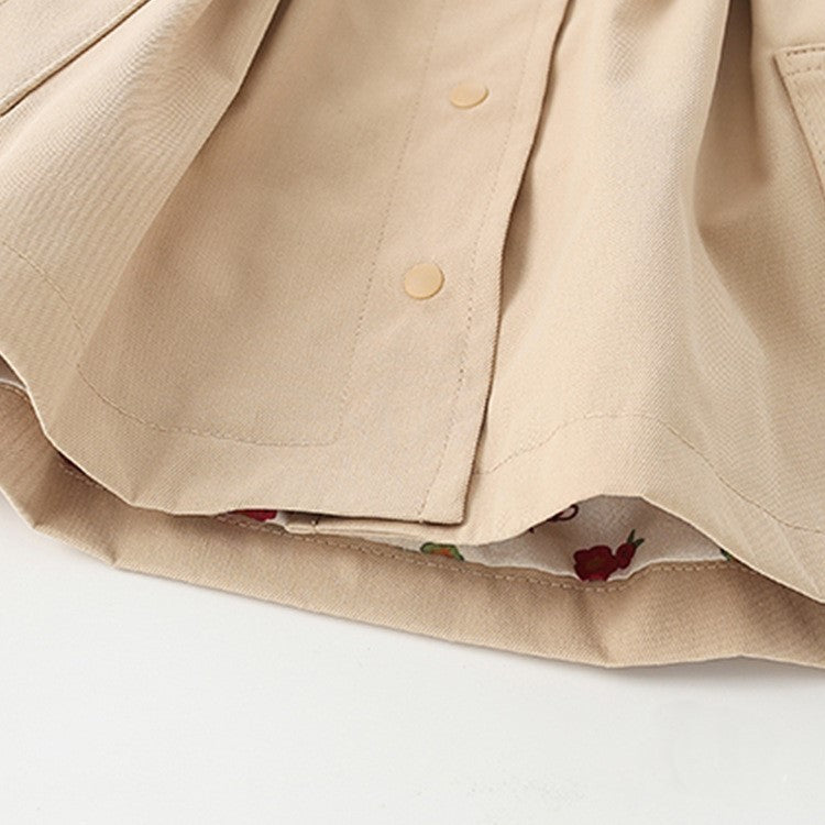 Trenchcoat mit Blumenmuster für Babys (Mädchen)