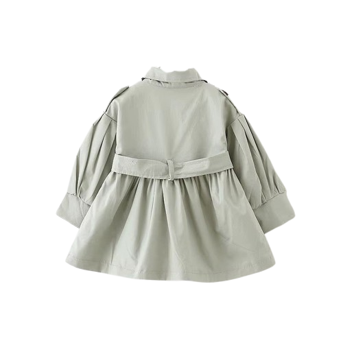 Baby Girl Belted Trench Coat