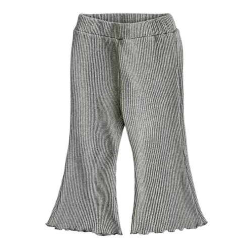 Baby Girl Flare Ribbed Pants