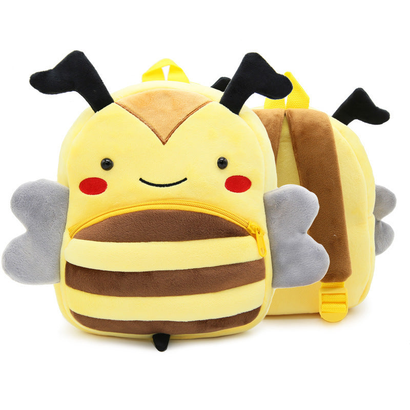 Girls Animal Plush Backpack