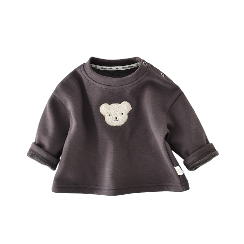 Baby Boy Fleece-Lined Sweatshirt