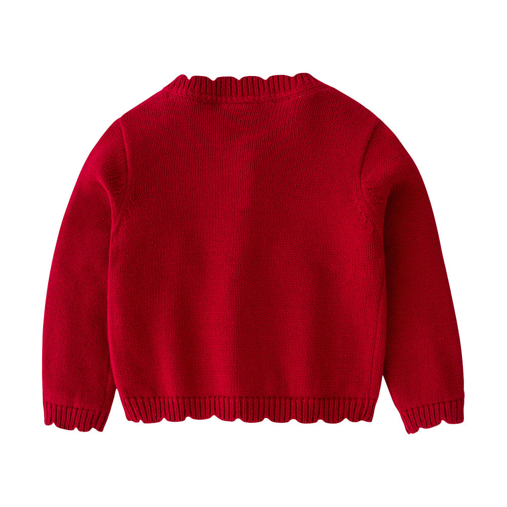 Baby Girl Knit Cardigan