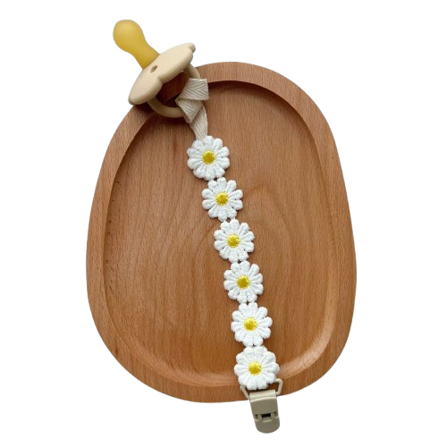Baby Daisy Schnullerclip