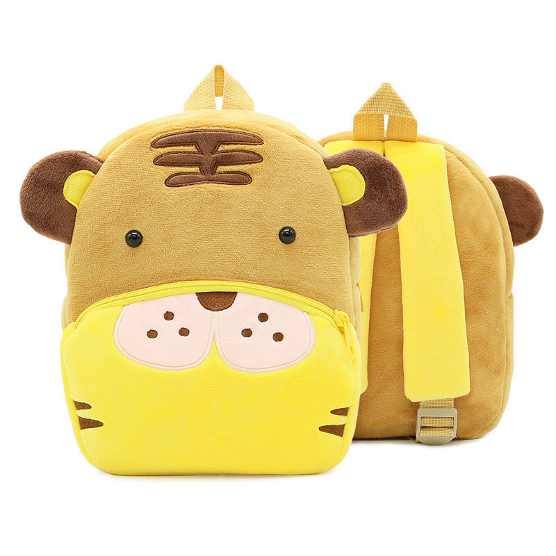 Girls Animal Plush Backpack