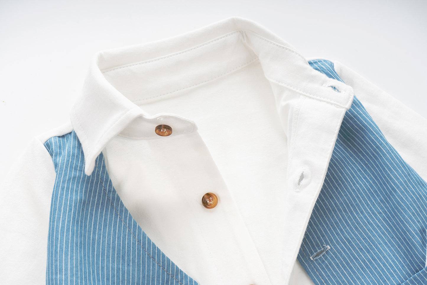 Baby Boy Striped Gentleman Jumpsuit