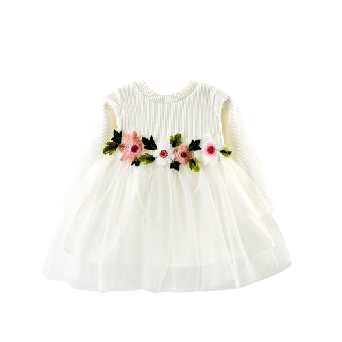 Baby Girl Floral Tulle Dress