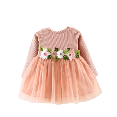 Baby Girl Floral Tulle Dress
