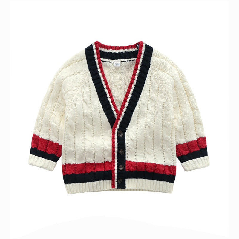 Baby Girl Cable Knit Cardigan