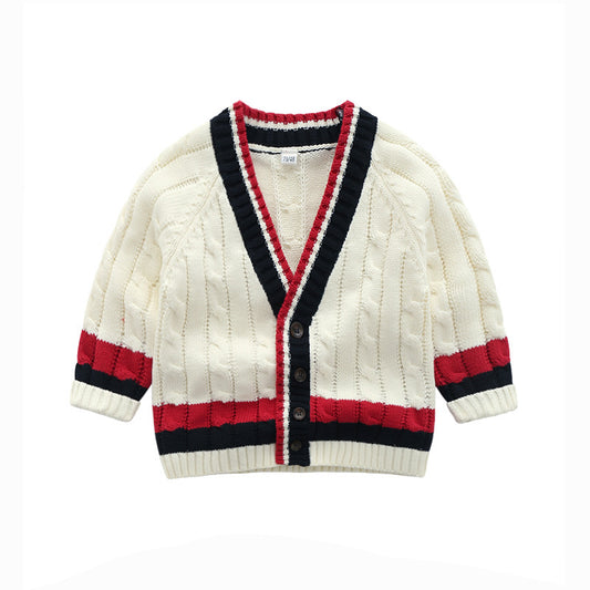 Baby Girl Cable Knit Cardigan