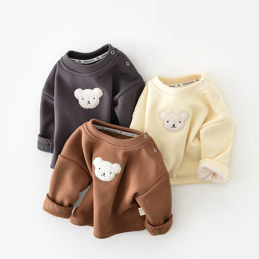 Baby Boy Fleece-Lined Sweatshirt