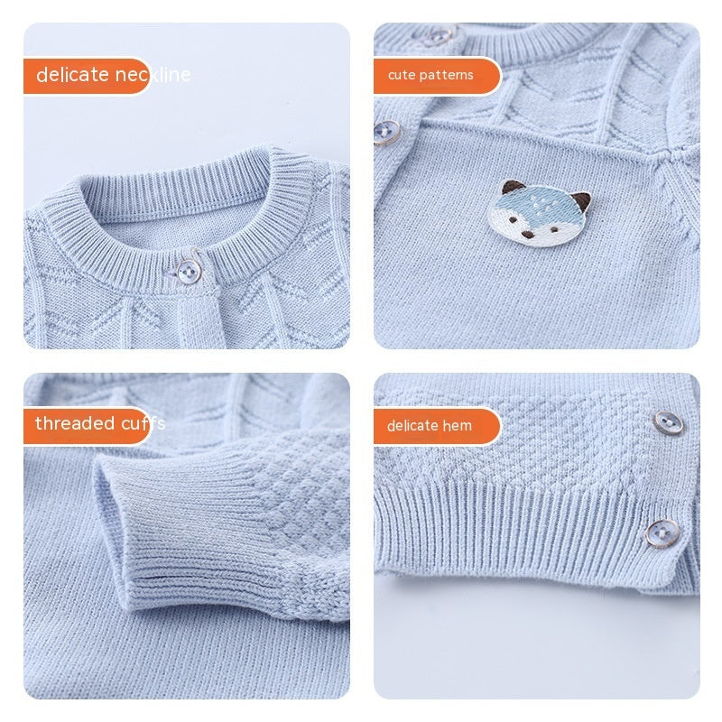 Baby Boy Knit Cardigan