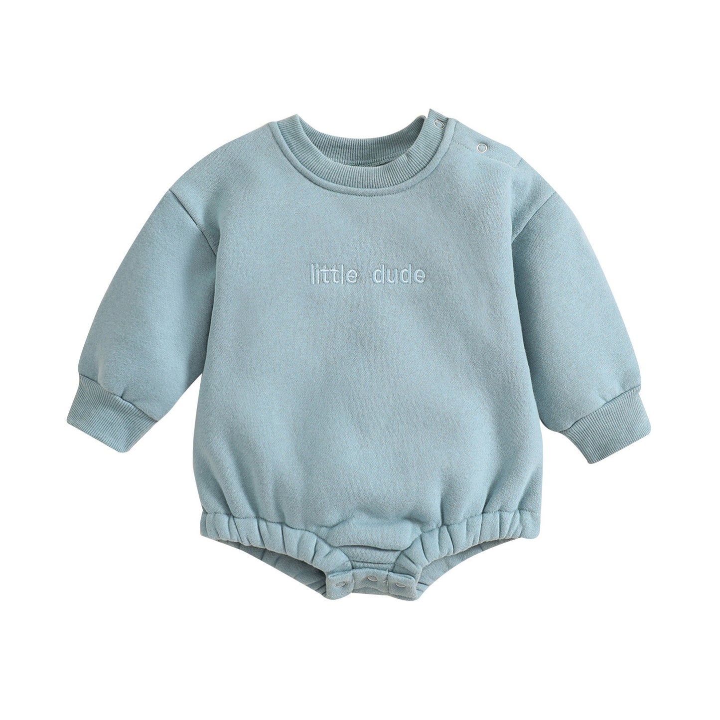 Baby Boy Long Sleeve Sweater Bodysuit
