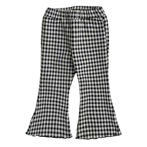 Baby Girl Flare Ribbed Pants