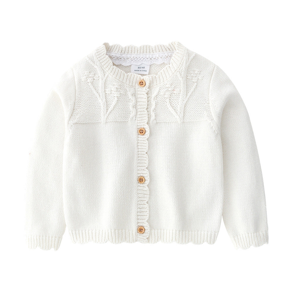 Baby Girl Knit Cardigan