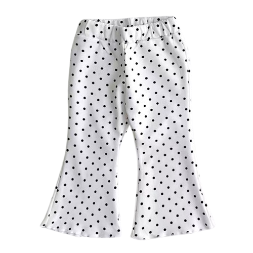 Baby Girl Flare Ribbed Pants