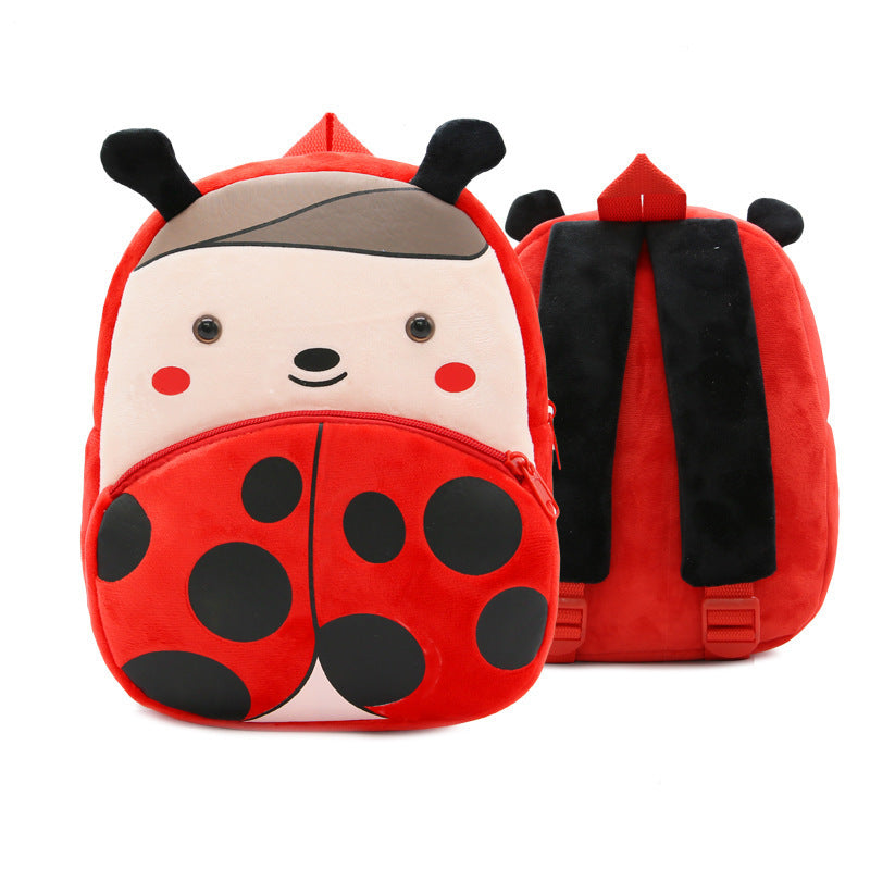 Girls Animal Plush Backpack
