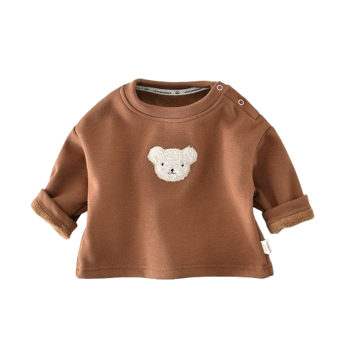 Baby Boy Fleece-Lined Sweatshirt