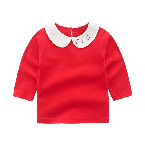 Baby Girl Collared Shirt