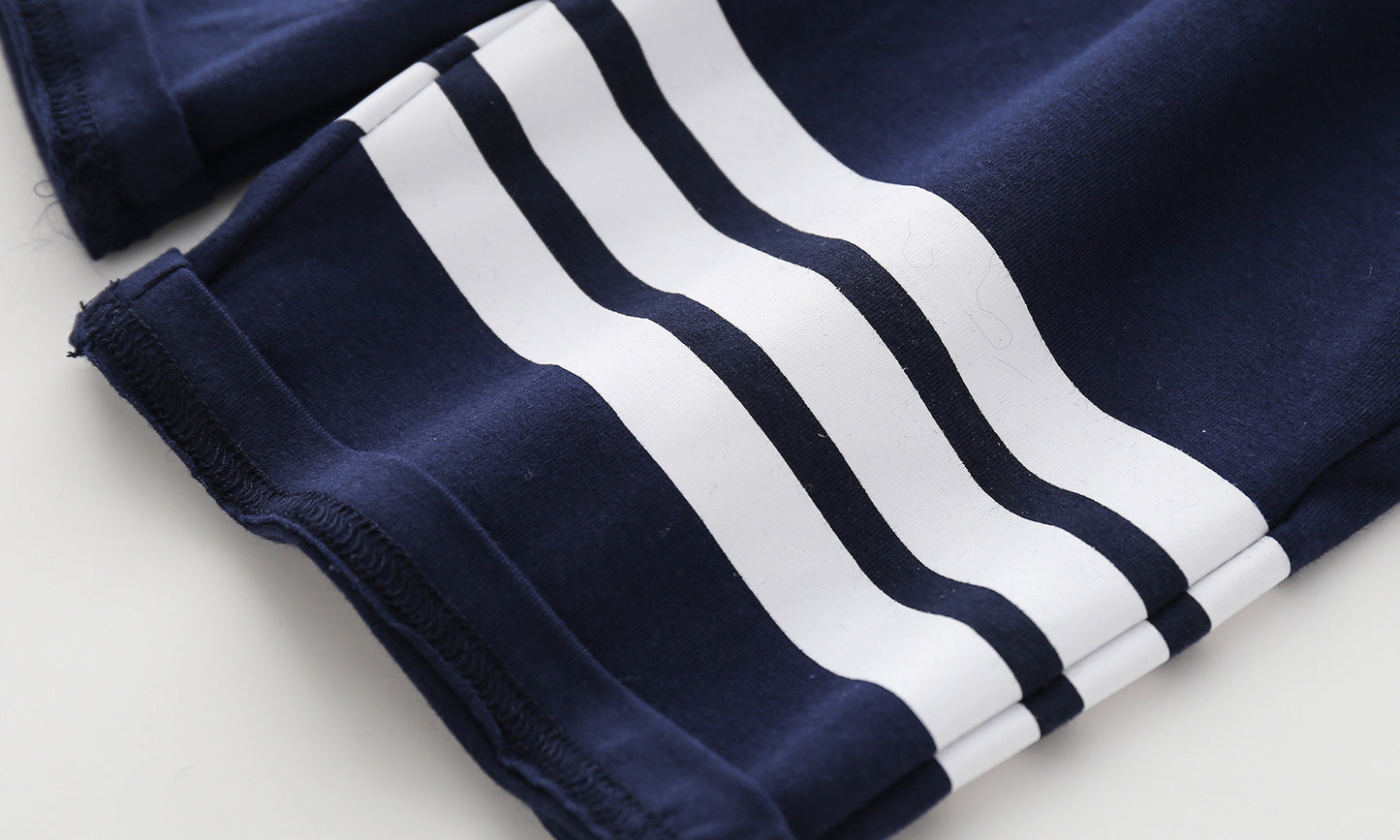 Conjunto de 2 piezas de polo y pantalón corto para bebé niño