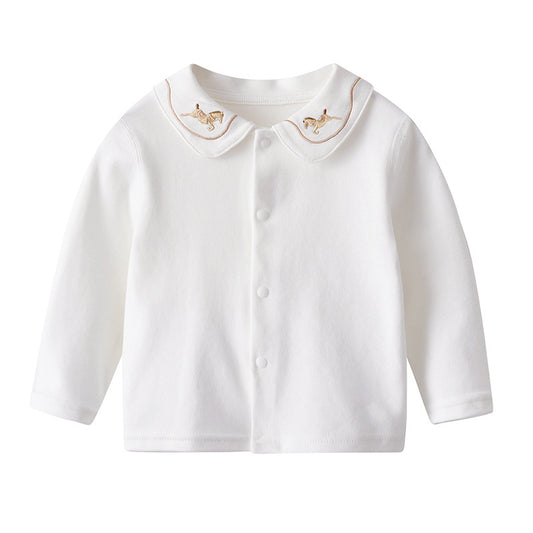 Baby Girl Snap-Button Shirt