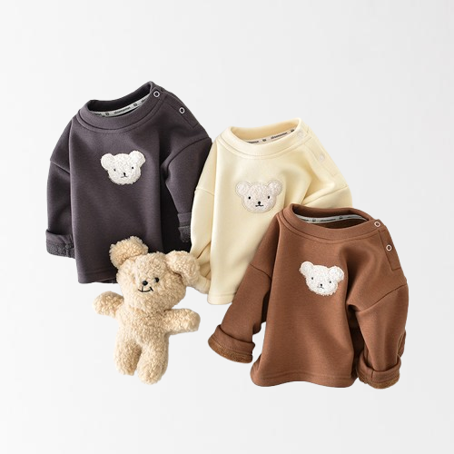 Baby Boy Fleece-Lined Sweatshirt