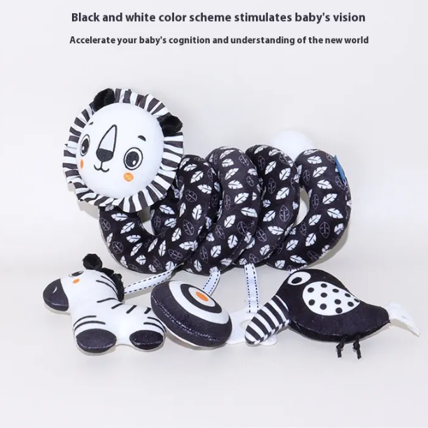 Baby Car Seat Activity Spiral Toy