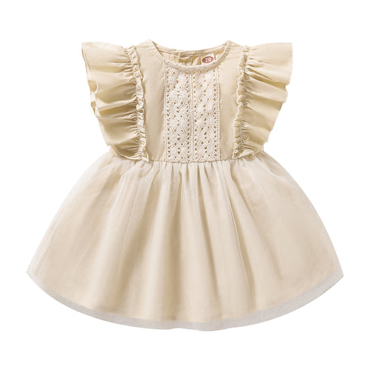 Baby Girl Lace Ruffle Dress