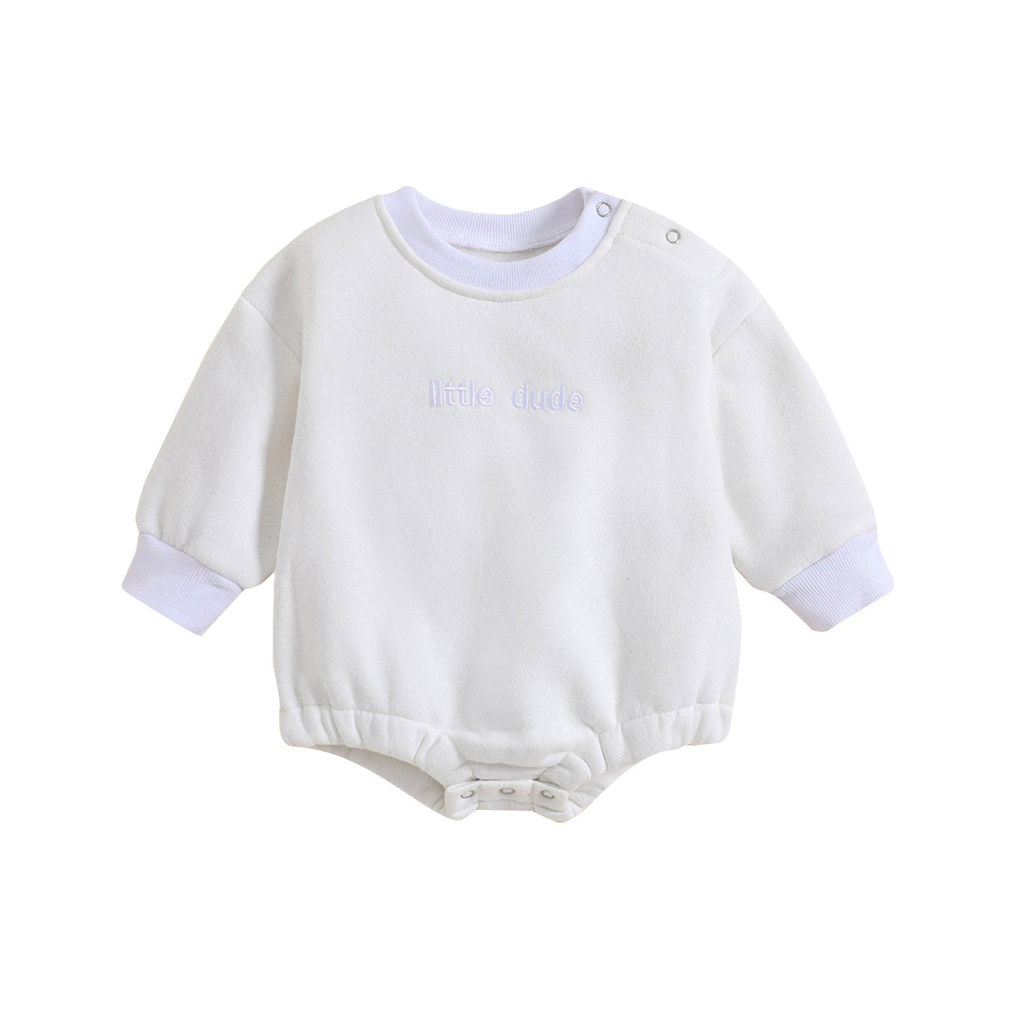 Baby Boy Long Sleeve Sweater Bodysuit