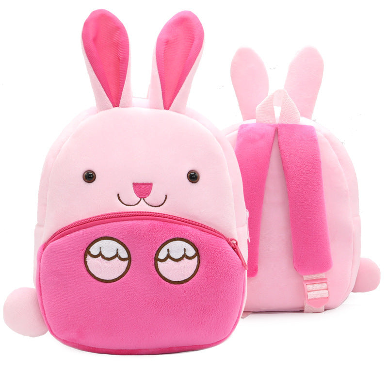 Girls Animal Plush Backpack