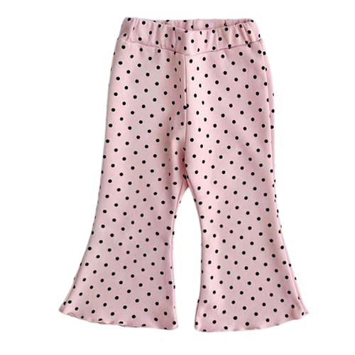Baby Girl Flare Ribbed Pants