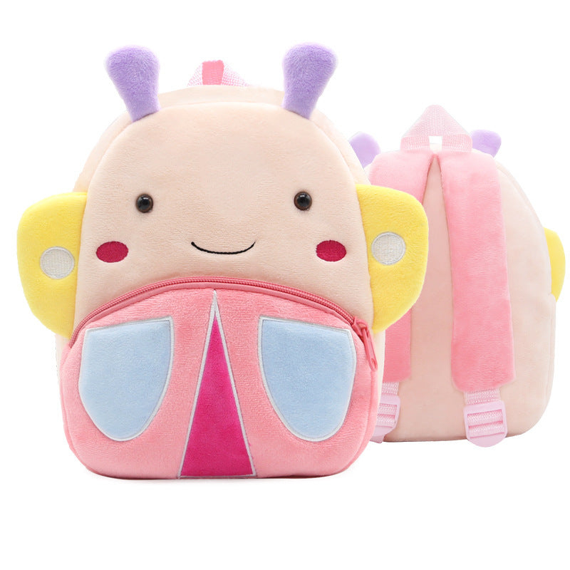 Girls Animal Plush Backpack