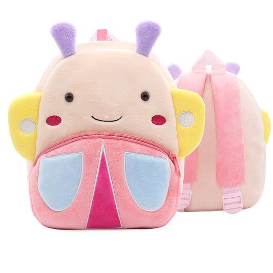 Girls Animal Plush Backpack