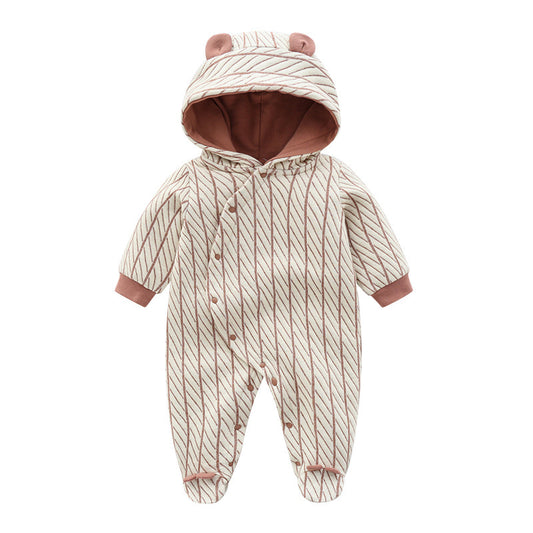 Baby Boy Hooded Jumpsuit