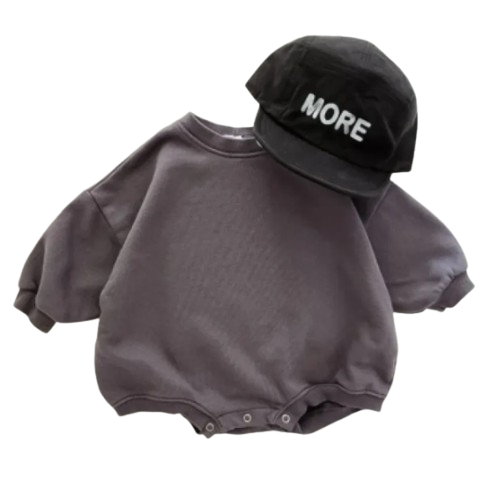 Baby Boy Loose Sweater Bodysuit