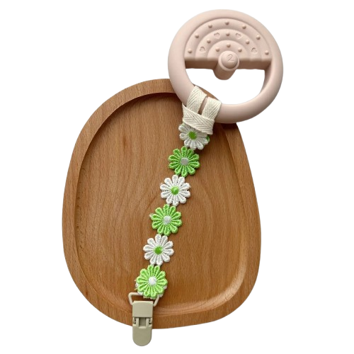 Baby Daisy Schnullerclip