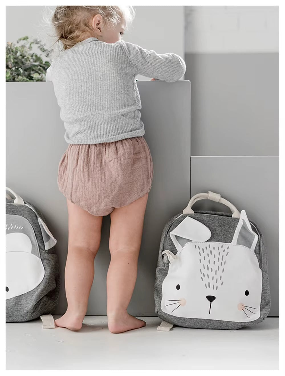 Bolsa de animales de dibujos animados para niños