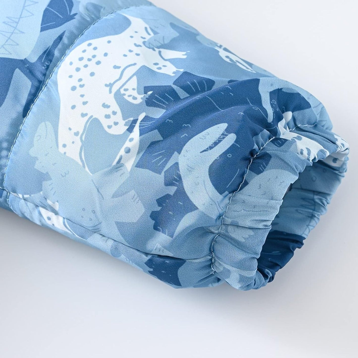 Baby Boy Fleece-Lined Hooded Snowsuit