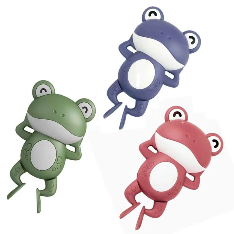 3-Pack Swimming Frogs Bath Toys