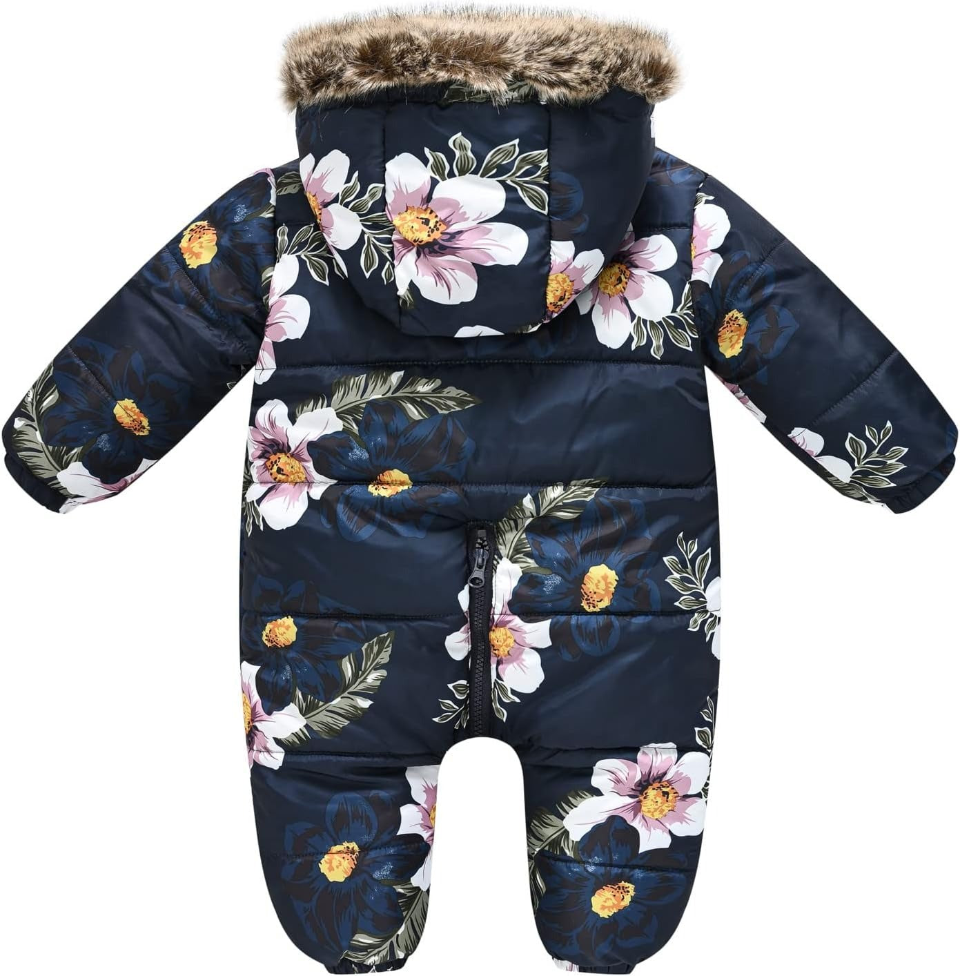 Fleecegefütterter Schneeanzug mit Kapuze für Babys (Mädchen)