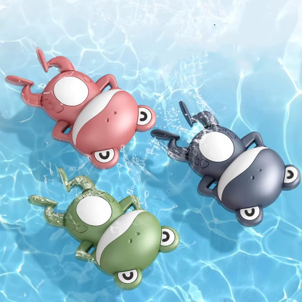 3-Pack Swimming Frogs Bath Toys