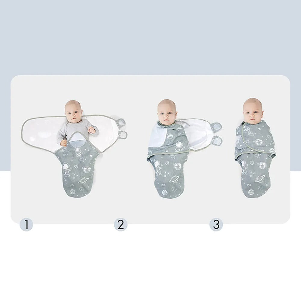 Baby Girl Cotton Swaddle Wrap