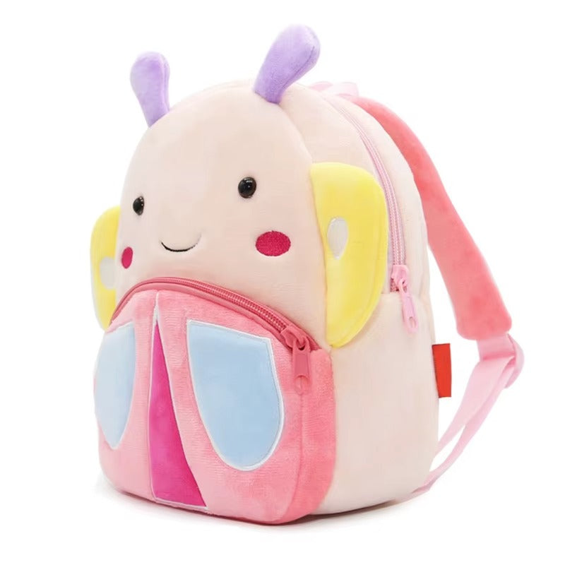 Girls Animal Plush Backpack