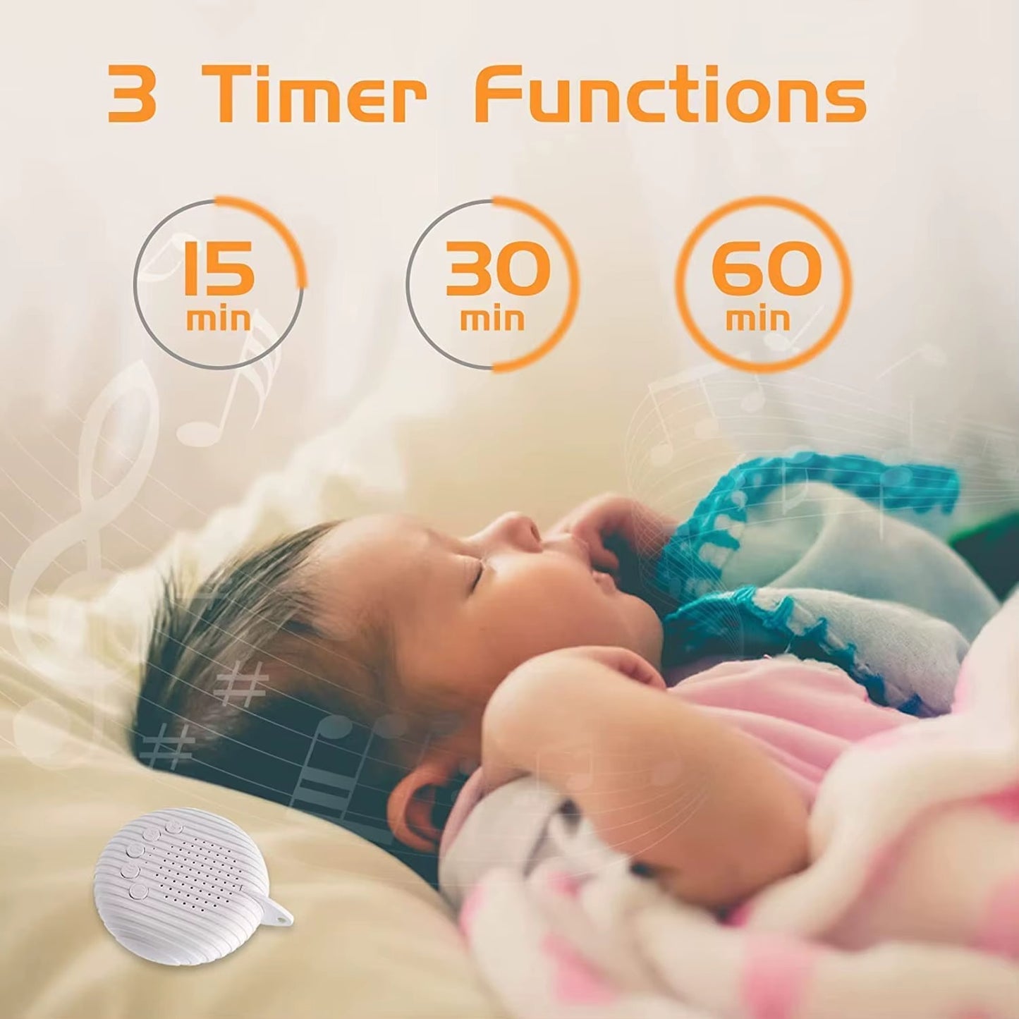Portable Baby White Noise Machine