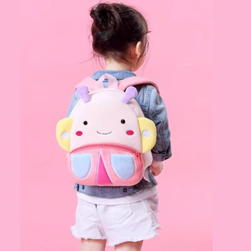 Girls Animal Plush Backpack